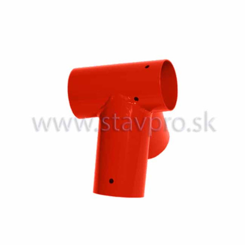 Kruhová spojka GHVO 100 červená