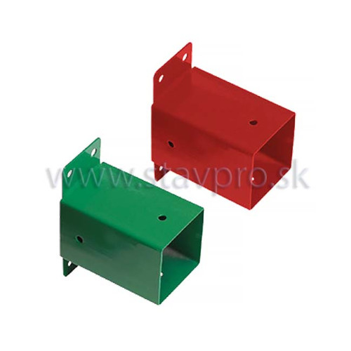 Štvorcový nástenný konektor GHSK 90