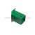 Štvorcový nástenný konektor GHSK 90 zelený