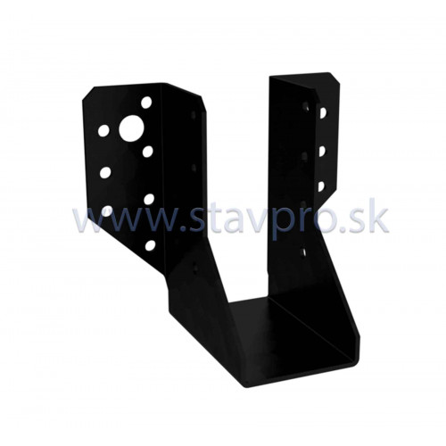 Trámová papuča vonkajšia čierna