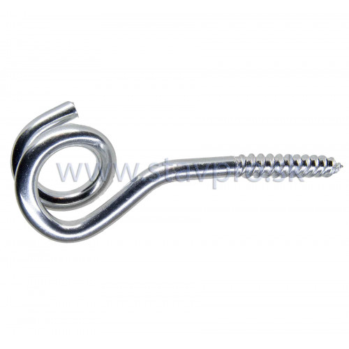 Hák hojdačkový dvojitý samorezný závit