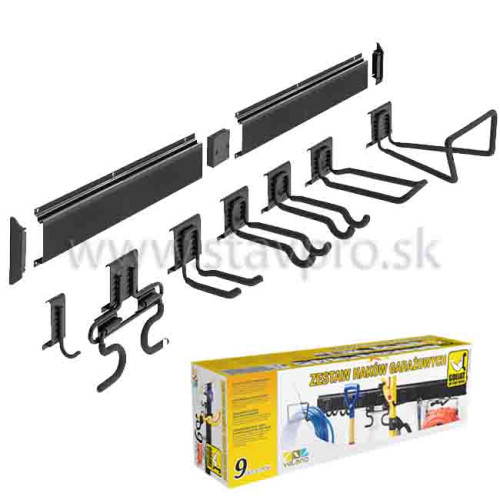 Sada garážových hákov Goliat SGK1