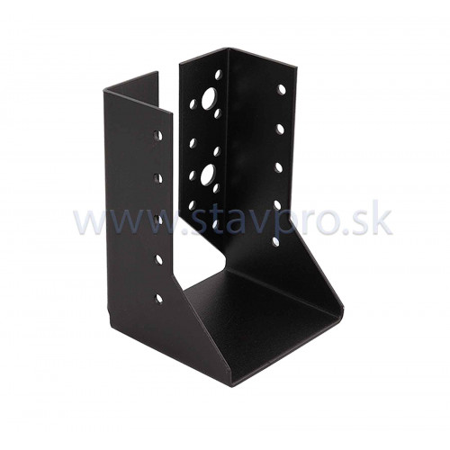 Trámová papuča vnútorná čierna