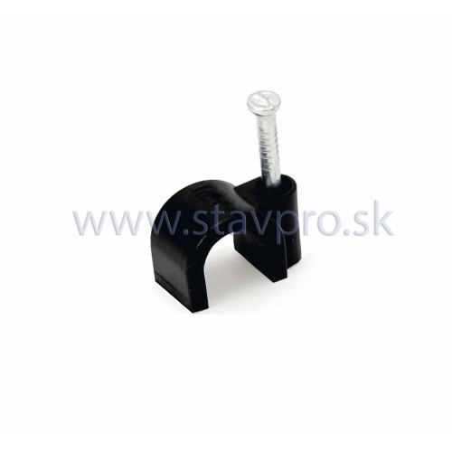 Príchytka káblová Z2 5-6mm čierna
