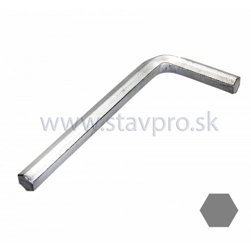 Kľúč imbusový L DIN 911 zinok
