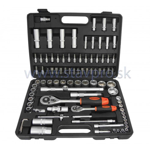 Gola sada 1/4" a 1/2", 94-dielna v plastovom kufri