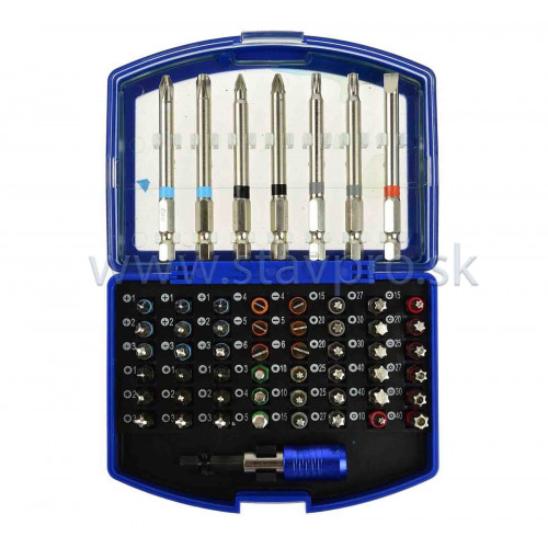 Sada bitov 56-dielna s rýchloupínacím držiakom
