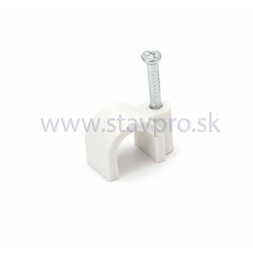 Príchytka káblová Z2 9-10mm biela