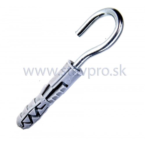 Hmoždinka WX 8x40 univerzálna s kruhovým hákom Nylon