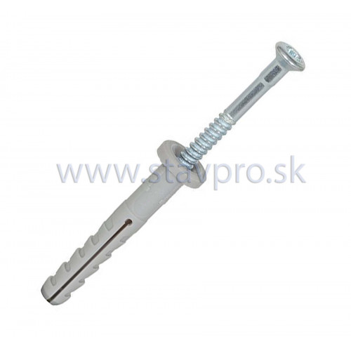 Hmoždinka natĺkacia KNO 25×80 M20 pozinkovaná oceľ