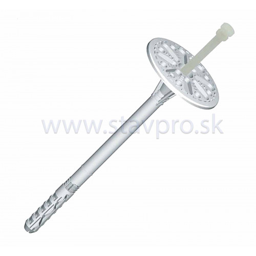 Hmoždinka LTX tanierová s plastovým tŕňom Ø10 Nylon