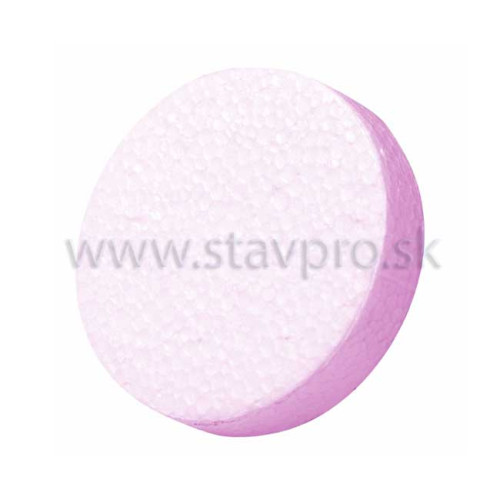 Zátka polystyrénová 65 mm tvrdená soklová