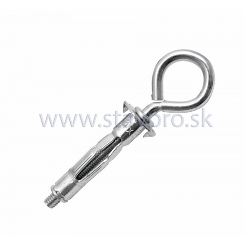 Hmoždinka MHO oceľová so zatvoreným okom pozink