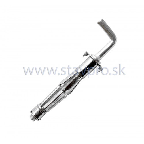 Hmoždinka MHP oceľová s rovným hákom pozink