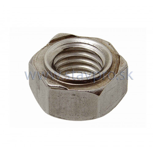 Matica navarovacia šesťhranná M16 DIN 929 čierna