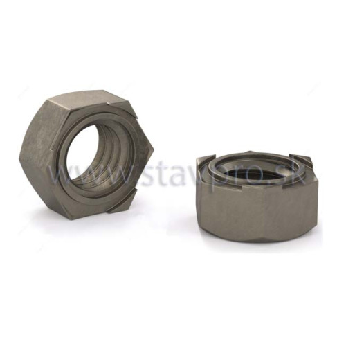 Matica navarovacia šesťhranná DIN 929 čierna