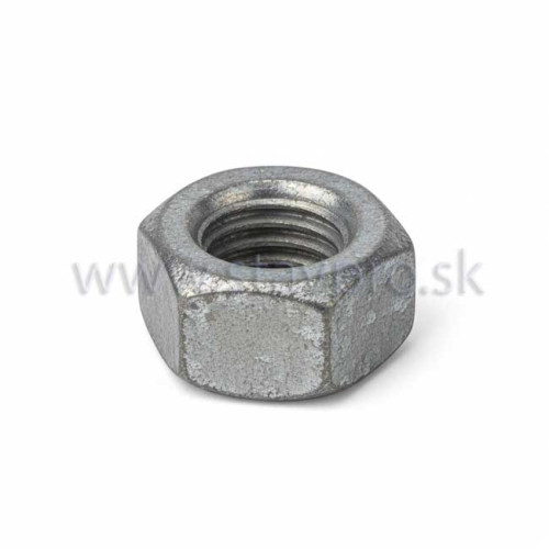 Matica šesťhranná DIN 934 žiarový zinok 8