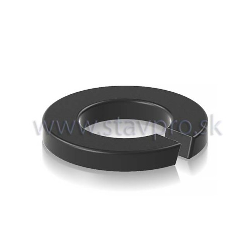 Podložka pružná DIN 127, bez povrchovej úpravy