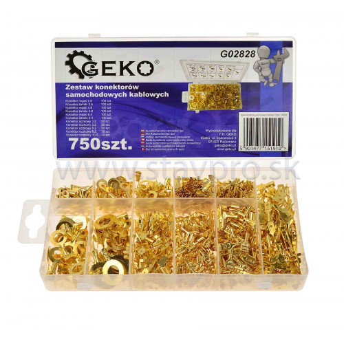 Sada konektorov, 750-dielna