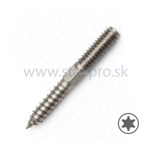 Kombinovaná skrutka, nerez A2