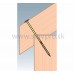 Konštrukčný vrut 6×40 tanierová hlava, Torx, zinok žltý Konštrukčný vrut 6×40 tanierová hlava, Torx, zinok žltý
