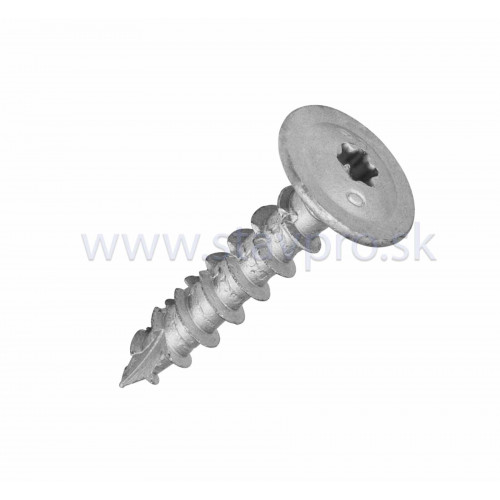 Vrut pre kotviace patky CTO tanierová hlava torx zinok