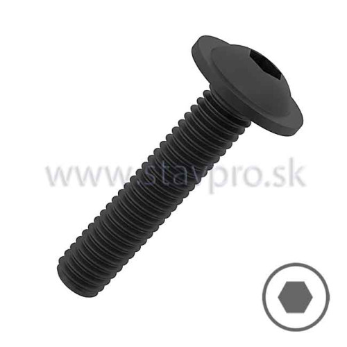 M 3x16 bpú PH límec imbus ISO 7380-2