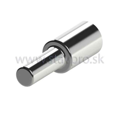 Podperka policová 3×5×16 zinok biely