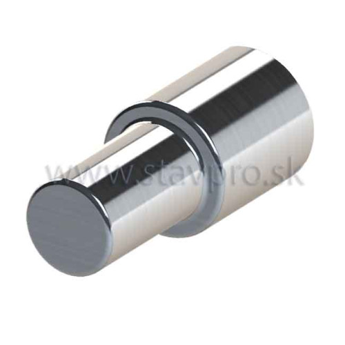Podperka policová 7×5×16 niklovaná