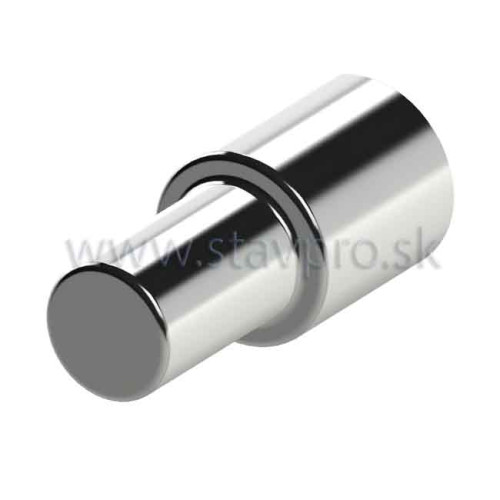 Podperka policová 7×5×16 zinok biely