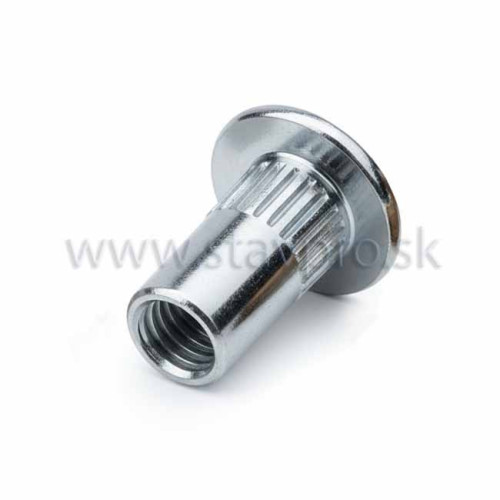 Matica spojovacieho článku M6×30 zinok biely