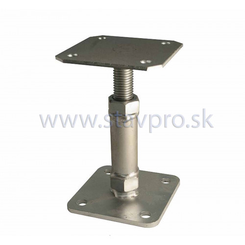 Kotvenie piliera výškovo prestaviteľné