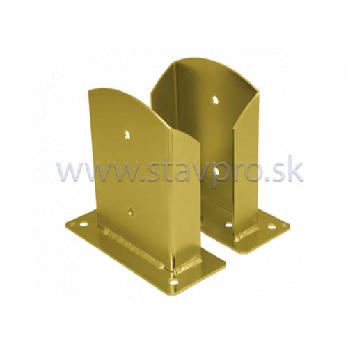 Pätka stĺpa PSD žltá