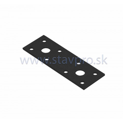 spojka plochá LP čierna